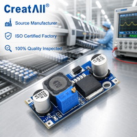 CA-2596 3A 4.5-40V Convertisseur DC-DC abaisseur réglable avec affichage voltmètre LED pour projet DIY OEM