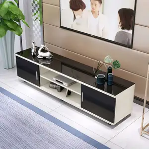 Moda oturma odası mobilyası duvara monte LCD TV dolap tasarım mobilya