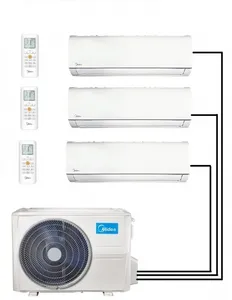 Midea Brand 24000 Btu Home Split System Heating And Cooling Air Conditioning R410a Wall Ac Unit Mini Split Air Conditioner