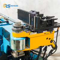 Máquina Dobladora de Tubos de Metal y Aluminio RS-38CNC-4A-2S, Dobladora de Conductos Hidráulica con Mandril, en Venta