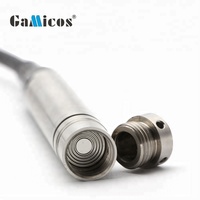 Sensor de Nivel de Agua GLT530 de Diámetro Pequeño (16 mm), Sonda de Acero Inoxidable 316, 4-20 mA, para Pozos Profundos