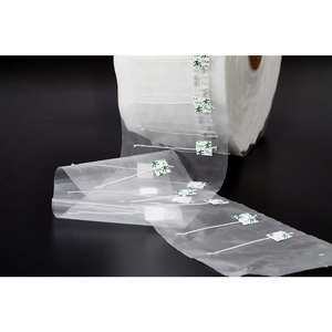 Filtre à thé en PLA de 190 mm avec cordon, forme pyramidale, biodégradable, respectueux de l'environnement, infuseur à thé pour emballage de thé en feuilles - Product Image 4