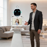 Cabina Fotográfica Robótica de Conducción Estable con Adaptación a Terrenos Irregulares para Eventos Híbridos en Interiores y Exteriores