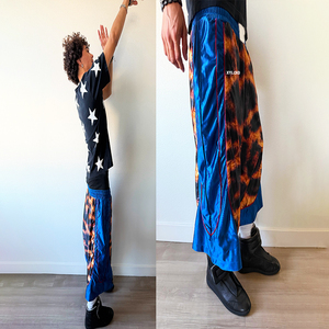 Factory Custom Design High Quality Polyester Oversized Baggy Summer Jogger Side Stripe <b>Shorts</b> Summer <b>Trousers</b> 3/4 <b>Shorts</b> For Men - Product Image 2