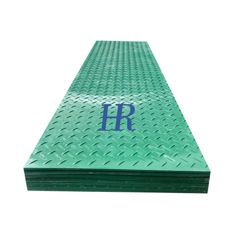 Dura mats UHMWPE ground protection track way composite mats for heavy truck and park