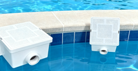 La boîte de jonction légère durable de piscine, ABS imperméabilisent la boîte de distribution électrique pour l'installation légère sous-marine de piscine