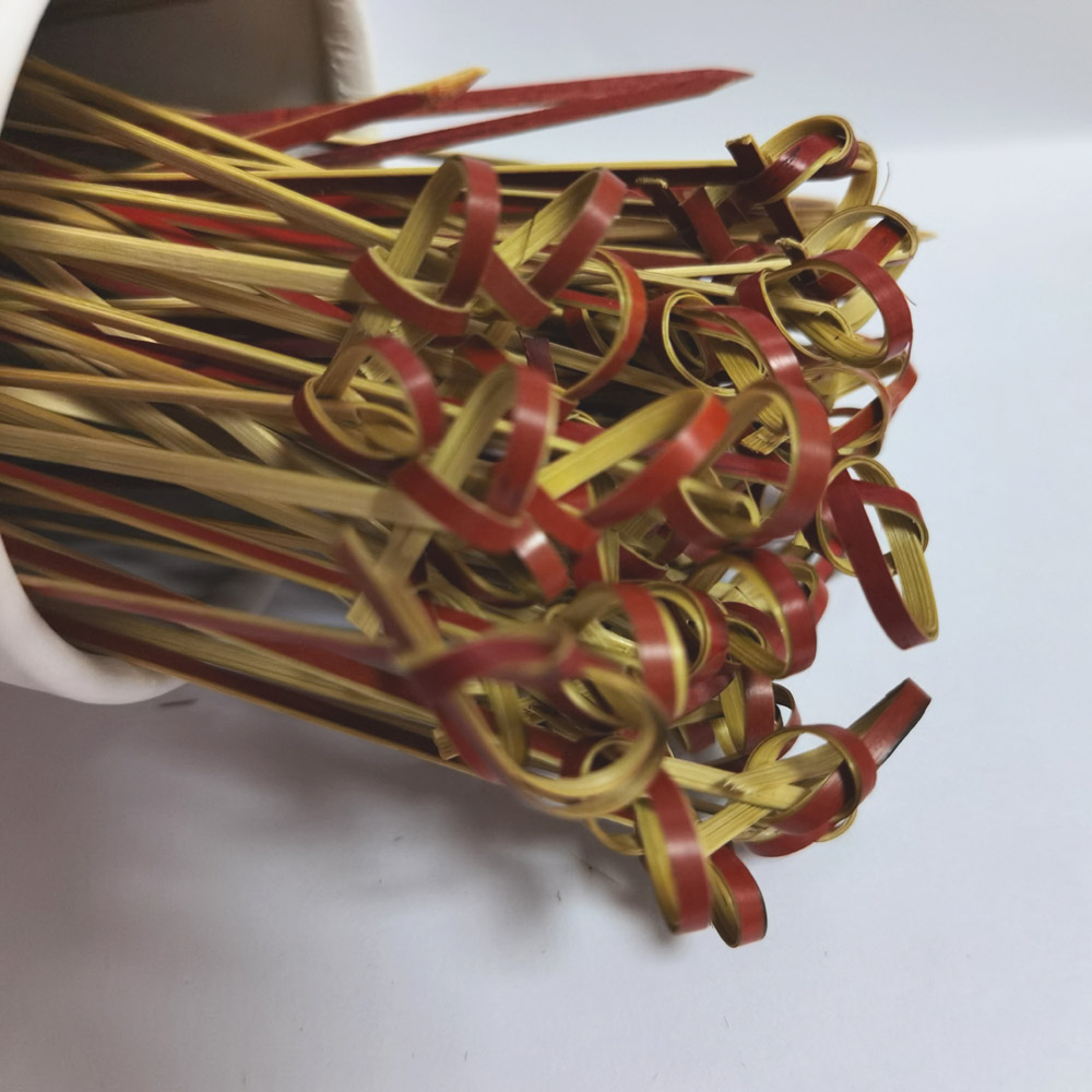Eco-Friendly Disposable and Convenient 15cm bamboo cocktail picks hot sale