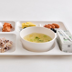 Bol réutilisable au design moderne fabriqué en Corée, bol en plastique, bol à riz, bol à soupe, vaisselle élégante en mélamine, petit bol KRM-284 - Product Image 3