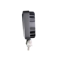 Feux de travail LED E-mark 4 pouces 27W carrés haute performance pour camion tout-terrain 4x4, blanc, 9 LED