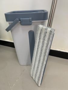 <span class=keywords><strong>Cubo</strong></span> de fregona mágica de microfibra, <span class=keywords><strong>Cubo</strong></span> de fregona plana giratorio de 360 grados, húmedo y seco - Product Image 4