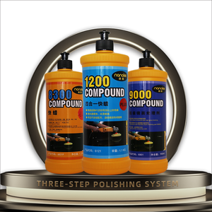 Composé de polissage <span class=keywords><strong>Nanolex</strong></span> composé de coupe lourde pour les rayures profondes marques de ponçage tourbillons et hologrammes dissolvant de rayures de peinture de voiture - Product Image 1