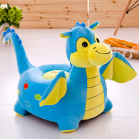 Chaise d'apprentissage gonflable au design moderne pour enfants, canapé de sécurité et de sécurité en peluche douce personnalisé pour bébés et enfants