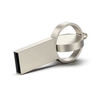 Clé USB en métal personnalisée 64 Go 3.0 clé USB mini clé USB portable