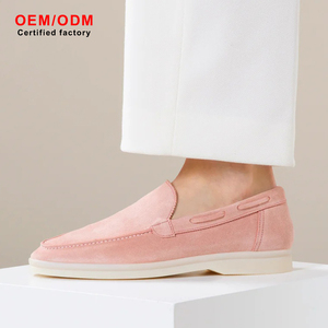 Mocasines Personalizados OEM de Cachemira Premium para Hombre y Mujer, Zapatos Casuales Sin Cordones, Ligeros, Cómodos para Caminar, Formales - Product Image 2