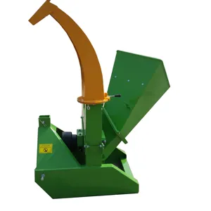 HOT JQ tractor attachment PTO driven wood chipper shredder machine for tractor