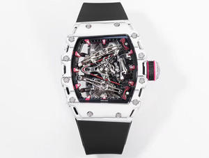 Montre mécanique automatique de luxe en fibre de carbone 3802, haute qualité, sport, tourbillon, ajourée, élégante - Product Image 1