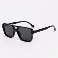 LBA S3608  OEM Lunettes de soleil de luxe à double pont de haute qualité avec logo personnalisé pour hommes et femmes  Lunettes de soleil UV400