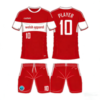 Tenue d'entraînement de football pour jeunes avec impression par sublimation de couleurs personnalisées, maillot et short de football pour garçons, pour l'entraînement sportif