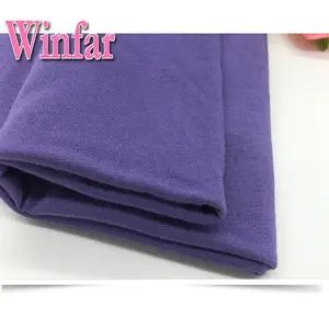 친환경 viscose 95 레이온 5 스판덱스 스트레치 저지 니트 원단