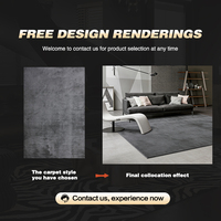 Tapis moderne sur mesure Dsermer, grands tapis de salon, tapis de luxe du mur au mur, tapis doux pour chambre à coucher, tapis de sol design
