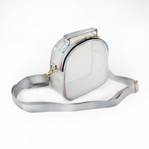 <b>Clear</b> Laser PVC <b>Bag</b> Crossbody Messenger <b>Bag</b> <b>Clear</b> Purse Transparent Shoulder <b>Bag</b> - Product Image 4