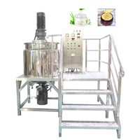 Machine de mélange et d'émulsification sous vide, homogénéisateur, ligne de production de ketchup, mayonnaise, moutarde, mélangeur, machine à fabriquer du ketchup