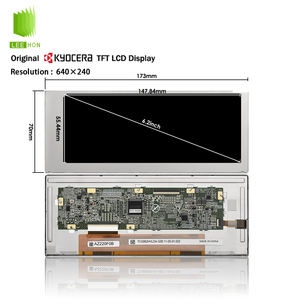 6.2英寸京瓷原装液晶面板超宽屏幕640x240 8:3眩光RGB 6.2英寸薄膜晶体管液晶模块 - Product Image 1