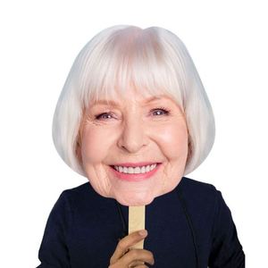 Custom Bamboo DIY Advertising Big Head Cutouts Big Face Stick Fans <b>Signs</b> Huge Photo Classic Traditional Music Promotion Angel - Product Image 2