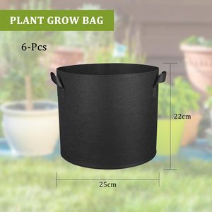 Sacs de culture de plantes en géotextile non tissé écologiques personnalisés de 1, 3, 5, 7, 10, 15, 20 gallons pour la culture de légumes à domicile - Product Image 2