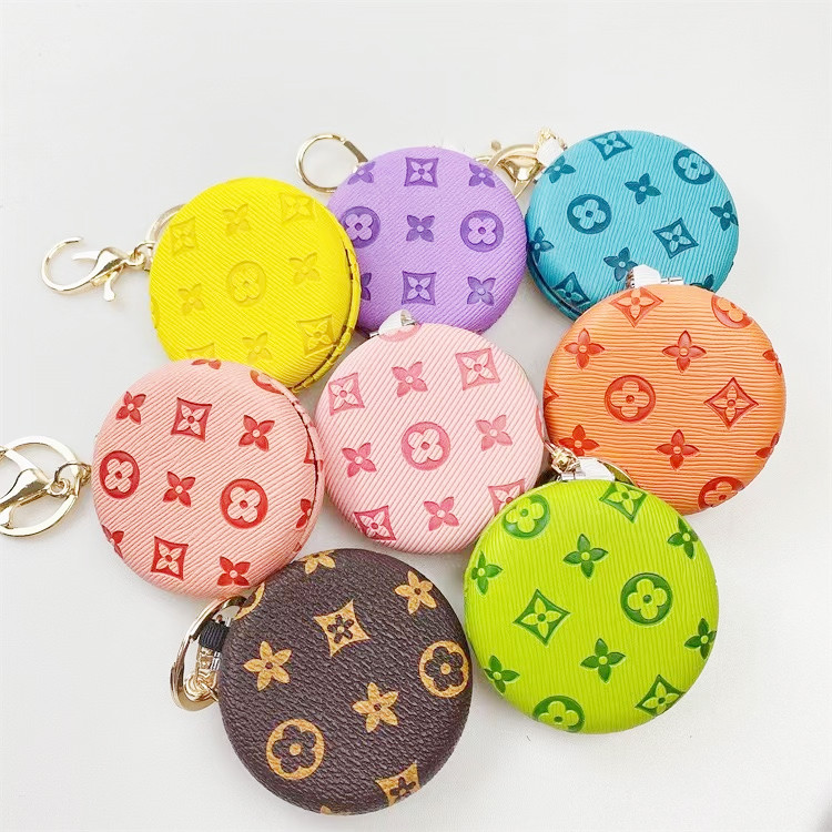 Высокое Качество Пользовательский логотип карманное зеркало брелок Косметика мини брелок для макияжа Зеркала