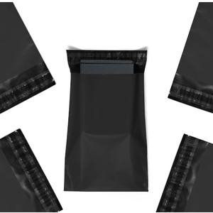 Negro Mate Personalizado para Bolsas para Empaque de Ropa - Resistente a Pinchazos, Protector, Desechable - Product Image 5