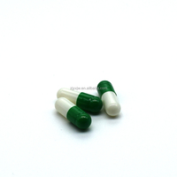 Capsules de gélatine de taille 0, vertes, grises, blanches, prix d'usine, bonne qualité supérieure