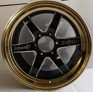 Jantes tout-terrain en aluminium de 12/18 pouces pour 4x4, roues de course, 6x139.7 Mags, 6 rayons, rayons avant et arrière, PCD, Design de marché - Product Image 5