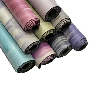 Umicca High Quality Eco-friendly Anti-slip Durable Private Label Custom Print Natural Rubber Yoga Mat