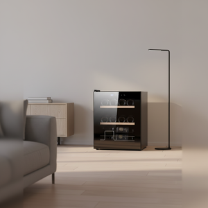 <span class=keywords><strong>Réfrigérateur</strong></span> <span class=keywords><strong>à</strong></span> <span class=keywords><strong>vin</strong></span> 48L pour 15 bouteilles, mini <span class=keywords><strong>cave</strong></span> <span class=keywords><strong>à</strong></span> <span class=keywords><strong>vin</strong></span> <span class=keywords><strong>avec</strong></span> thermostat réglable, <span class=keywords><strong>cave</strong></span> <span class=keywords><strong>à</strong></span> <span class=keywords><strong>vin</strong></span> domestique - Product Image 1