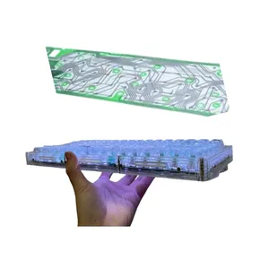 Hoch-Teg-FR4 transparente Tastatur für Tablet 360 Rotationsgriff mit OEM-Fabrik PCBA-Produkt