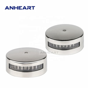 Водонепроницаемые красные и зеленые светодиодные навигационные огни для яхты, 12 В постоянного тока - Product Image 2