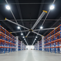 Ventilateurs de plafond HVLS industriels commerciaux à grand volume d'air de 14 pieds