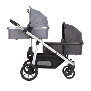 <span class=keywords><strong>Passeggino</strong></span> Gemellare con Due Sedute e Seggiolino Auto, <span class=keywords><strong>Passeggino</strong></span> Doppio con Tettuccio Allargato - Product Image 4