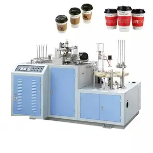 Máquinas totalmente automáticas para pequeñas empresas para fabricar tazas de café de papel