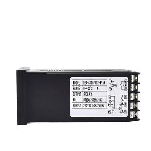 جهاز تحكم في درجة الحرارة الرقمي QIHANG PID REX-C100 MDA بجهد 220 فولت، شاشة عرض سباعية الأجزاء بدقة 1C، مصنوع من البلاستيك عالي الجودة - Product Image 3