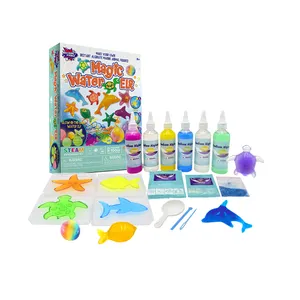 Best STEAM Toys for Kids Playing & DIY Experiments Magic Water Elf Kit for Kids Lovely Ocean Animals chemistry kit