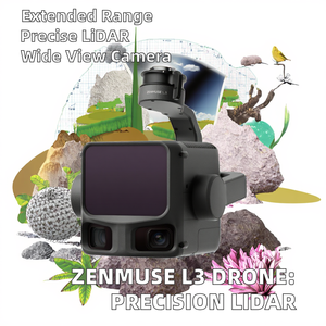 กล้องโดรนยี่ห้อแท้ Zenmuse L3 ระบบ LiDAR ความแม่นยำสูงสำหรับการบินทางอากาศ ระยะไกล M400 RTK ความแม่นยำสูง - Product Image 4