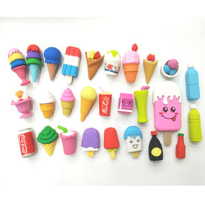 Gomme 3D miniature démontable et assemblable en forme de nourriture créative (gâteau, glace, hamburger) - Product Image 5