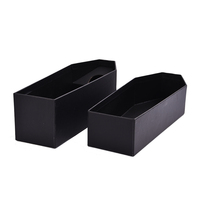 Caja de Cartón Negra con Laminado Mate para Botellas de Vino Premium de Alta Gama, con Forma Hexagonal, para Whisky y Tequila, Personalizada y de Lujo