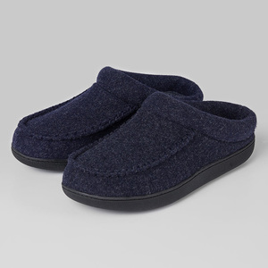 Chaussons d'intérieur et d'extérieur durables et antidérapants pour hommes avec <span class=keywords><strong>semelle</strong></span> épaisse et résistante, mocassins en <span class=keywords><strong>feutre</strong></span> cousus à la main - Product Image 6