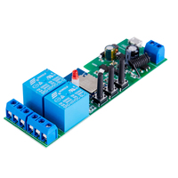 Module de relais WiFi intelligent 2 canaux USB 5V DC 7-32V 220V avec télécommande sans fil 433MHZ pour maison connectée, contrôle via application Tuya