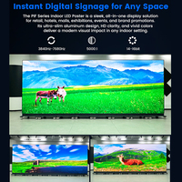 Écran d'affichage LED pliable pour intérieur P1.25, raccordement sans soudure, portable, contrôle pliable, module d'affichage numérique HD 8K Wi-Fi, garantie 5 ans