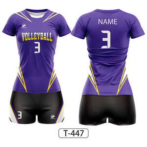 Uniformi da <span class=keywords><strong>Pallavolo</strong></span> Unisex Economiche alla Moda e Resistenti con Stampa a Trasferimento Termico <span class=keywords><strong>Numero</strong></span> Sette - Product Image 2