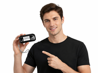 Mini radio AM/FM numérique, haut-parleur Coran, lecteur MP3 de poche en plastique, prise en charge de la carte TF, USB, prise casque, lampe torche LED intégrée L-088